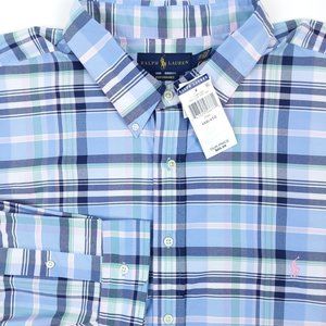 POLO RALPH LAUREN Performance Men 4XB L/S Shirt